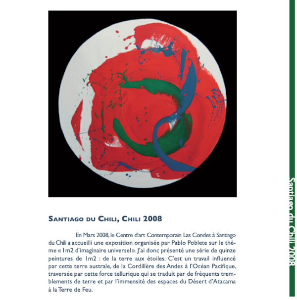 Texte de présentation, 1m2 d'imaginaire universel, 2008