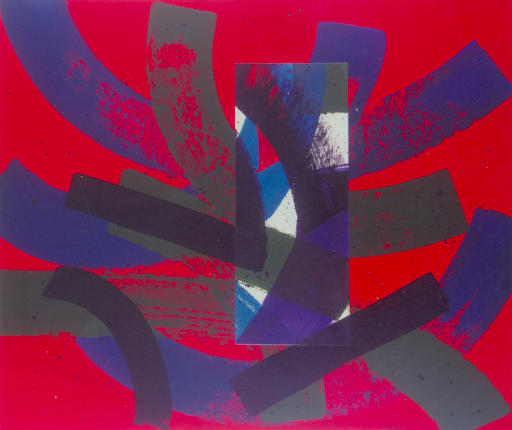 Sans titre 1997 peinture acrylique sur papier laminé Kitty Holley