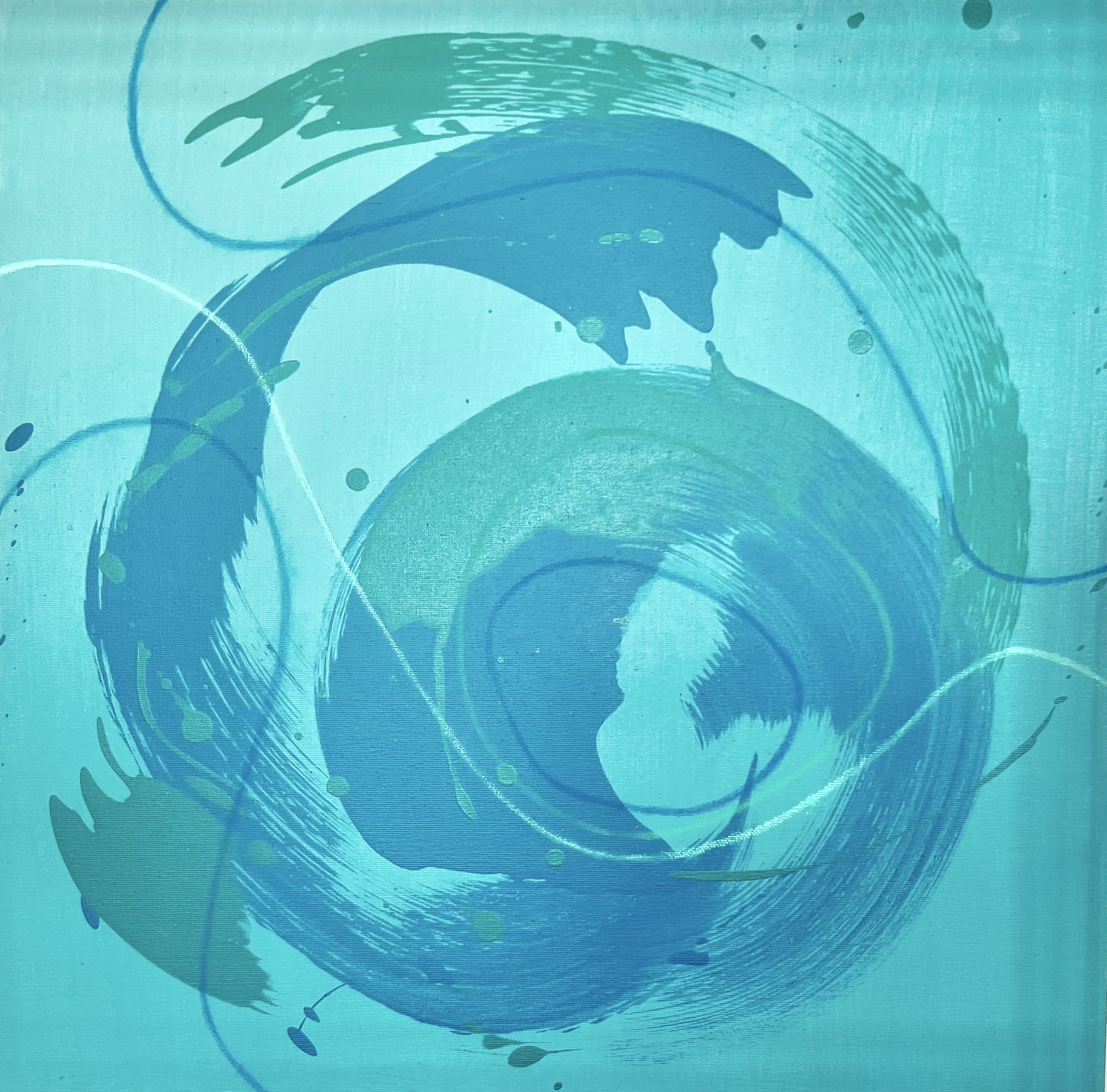 Peinture Écume marine III par Kitty Holley