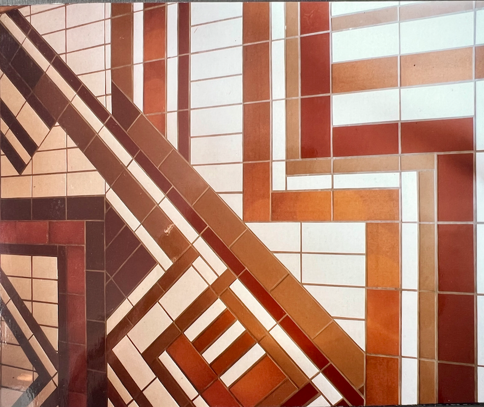 Mur en carrelage Buchtal Kremlin-Bicêtre 1988