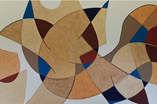 Peinture extraite de la série Chair terrestre (1992) par Kitty Holley