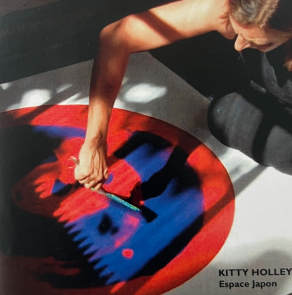 Kitty Holley dans son atelier, 2010