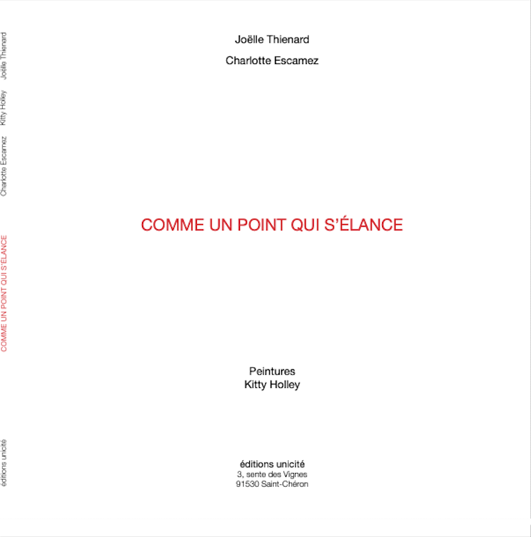 Comme un point qui s'élance Couverture
