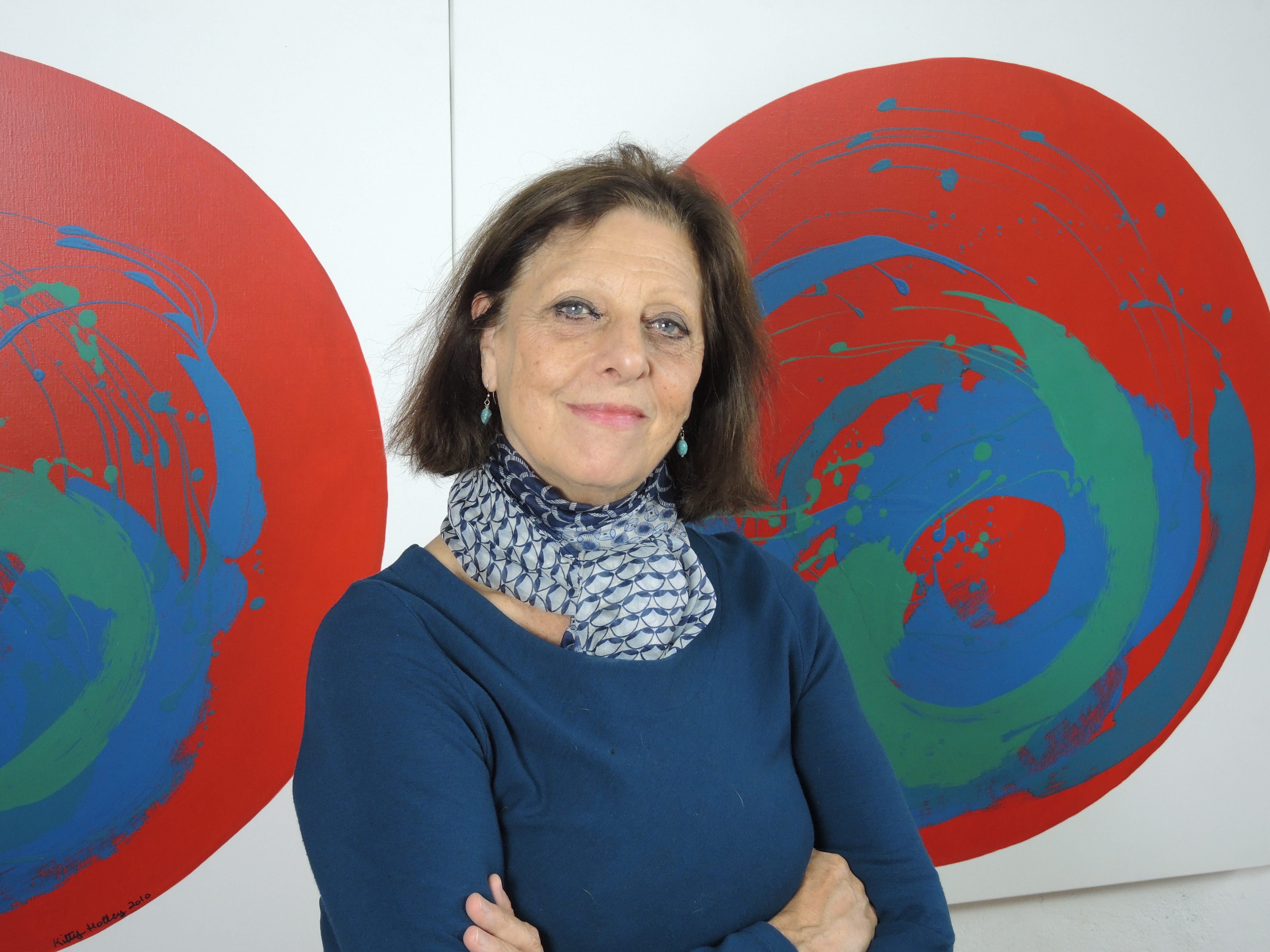 Kitty Holley dans son atelier, photo Feodor Pailhes©